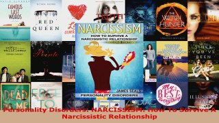Download  Personality Disorders NARCISSISM How To Survive A Narcissistic Relationship Ebook Free