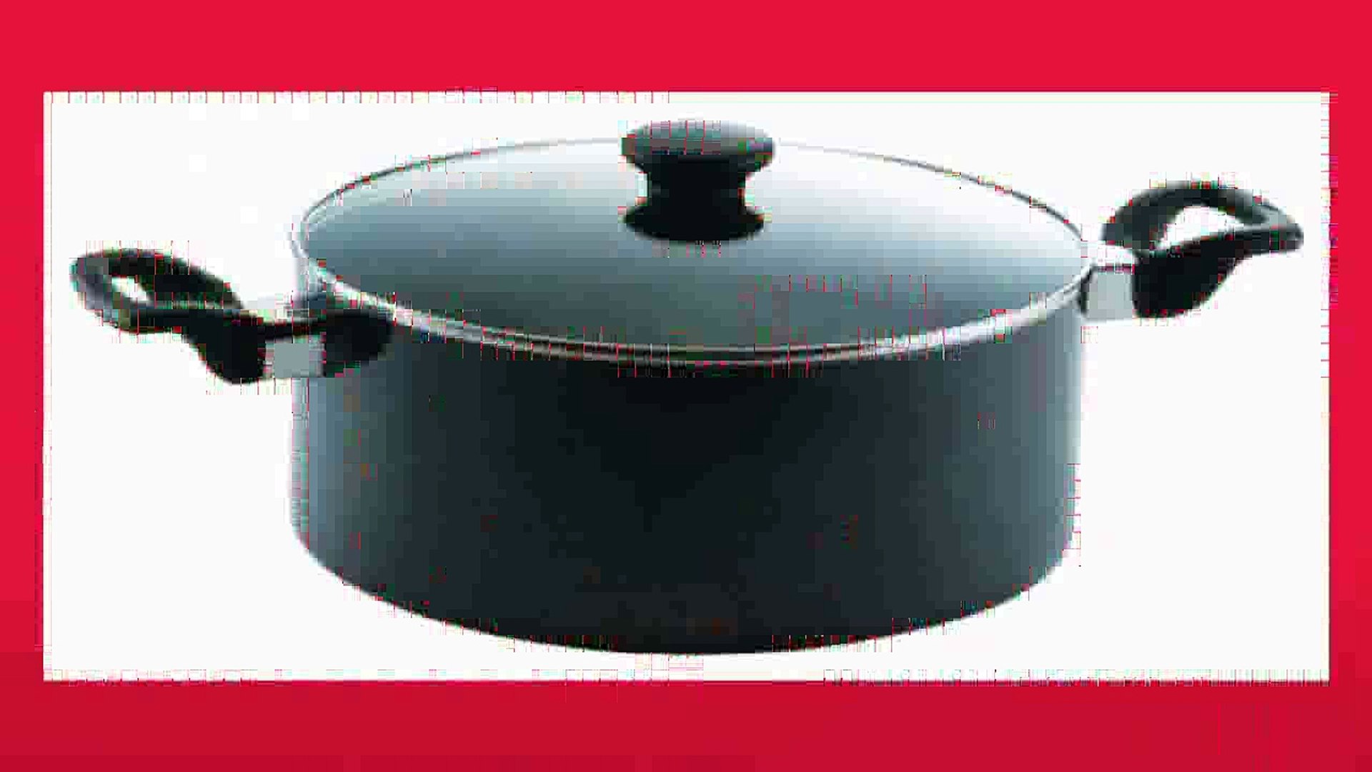 Mirro 47007 Get A Grip Nonstick Saucepot Sauce Pot with Glass Lid Cover Cookw...