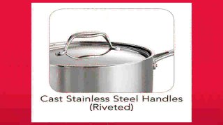 Best buy Covered Saucepan  Tramontina 80116024DS Gourmet 1810 Stainless Steel InductionReady TriPly Clad Covered