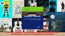 Download  Hidden Needs Versteckte Kundenbedürfnisse entdecken und in Produkte umsetzen Ebook Online