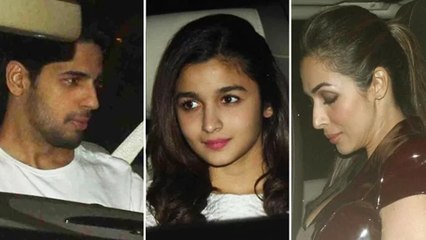 Shahrukh Khan Hosts Dilwale Success Party @ Mannat | Alia Bhatt, Siddharth Malhotra, Varun Dhawan