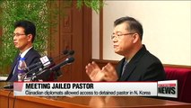 Canadian diplomats allowed access to detained pastor in N. Korea