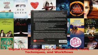 Read  Digital Cinematography Fundamentals Tools Techniques and Workflows PDF Online