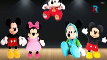 MICKEY MOUSE TOYS Finger Family Cartoon Animation Nursery Rhymes For Children
