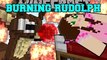 PopularMMOs Minecraft: BURNING RUDOLPH Pat and Jen Mini-Game GamingWithJen