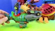 Disney Pixar Cars Adventures Of Mater And Lightning McQueen Explore Imaginext Pirate Ship