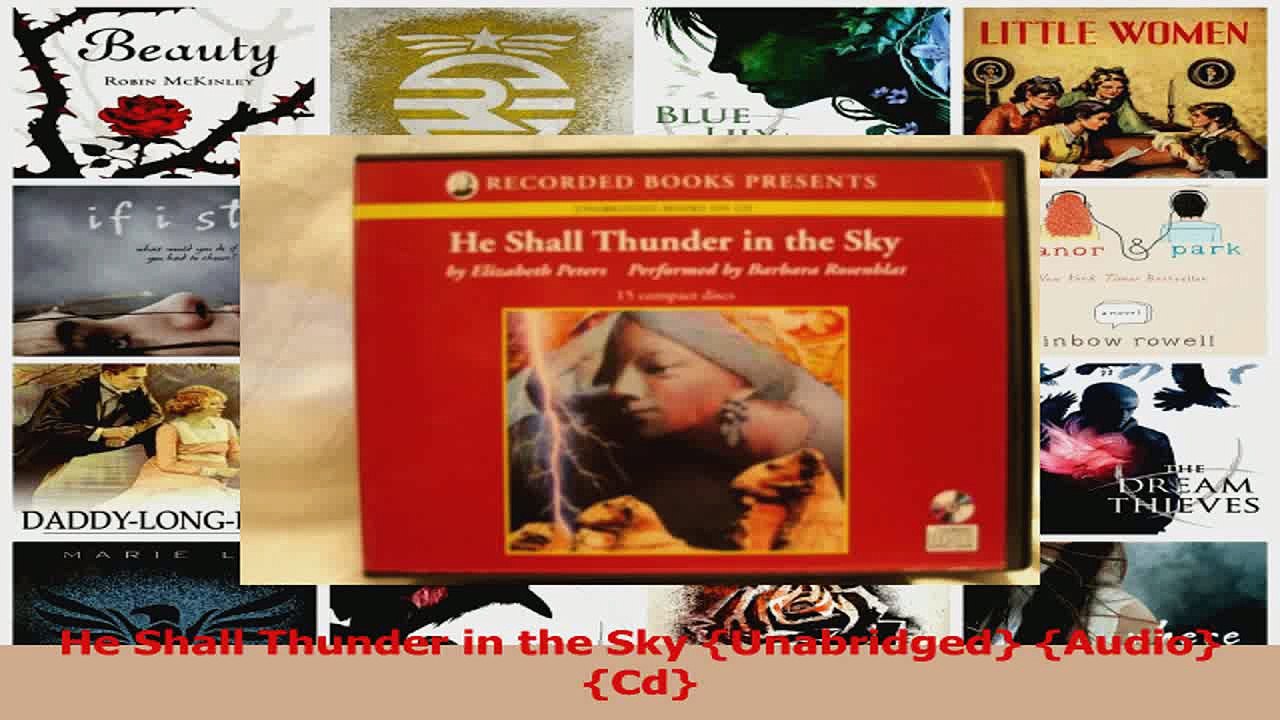 He Shall Thunder in the Sky Unabridged Audio Cd Download