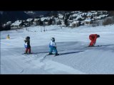 Chute en ski drôle – Glissades – Gag ski neige – Vidéo
