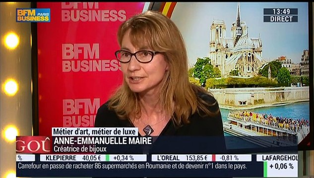 Métiers d'art, Métiers de luxe: Créatrice de bijoux - 22/12