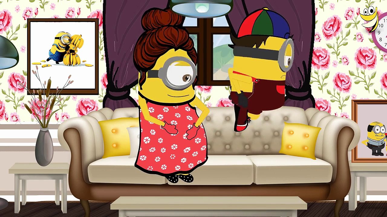 Minions Pregnant Mom Giving Birth - Minions Funny cartoon (HD)
