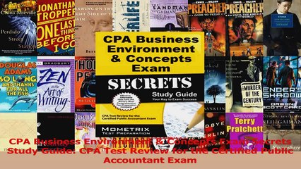 CPA Business Environment  Concepts Exam Secrets Study Guide CPA Test Review for the Read Online