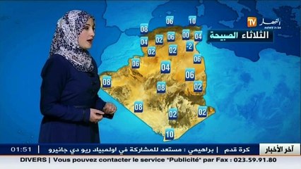 النشرة الجوية - أحوال الطقس ليوم 22 ديسمبر 2015
