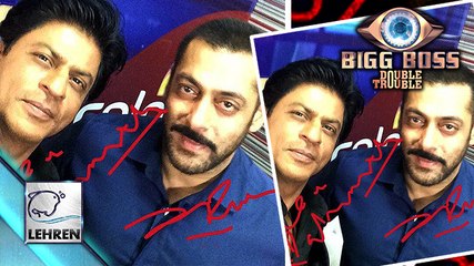 Video herunterladen: Bigg Boss 9: Shah Rukh Khan And Salman Khan | Behind The Scene Pictures | Colors TV