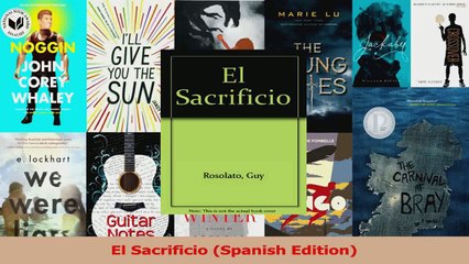 PDF Download  El Sacrificio Spanish Edition PDF Full Ebook
