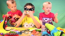 Best Biggest Littlest Puppet Show! Puppet Kit Surprise   Monkey DIY HobbyKidsTV