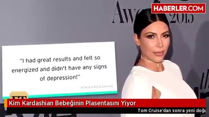 Kim Kardashian Is Eating Her Own Placenta to Avoid Postpartum Depression LOL