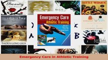 Read  Emergency Care in Athletic Training Ebook Free