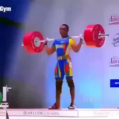 Тяжелая атлетика не его спорт