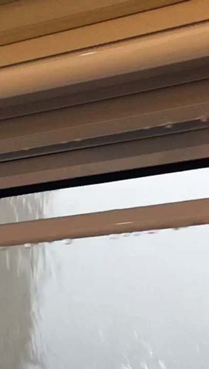Rain pouring into home! :(