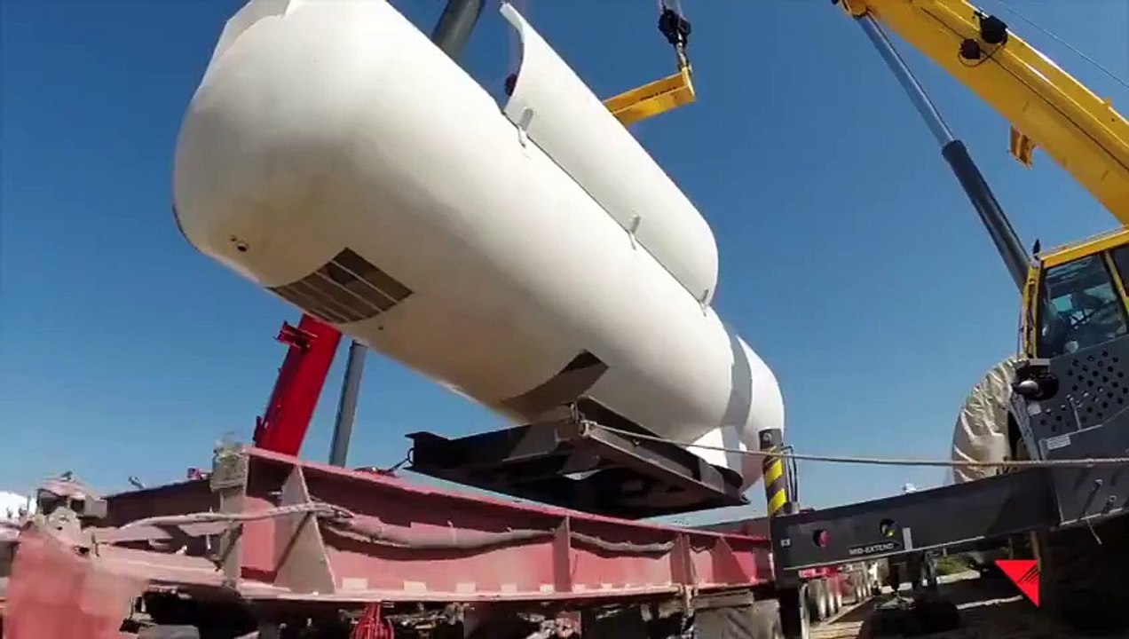 in one day to install a turbine maga project