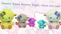 Hello Kitty Finger Family Song Daddy Finger Nursery Rhymes Full animated cartoon english 2