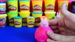 Play-Doh Peppa Pig Weebles How to Make your own Play-doh Peppa pig Playdough creative ideas