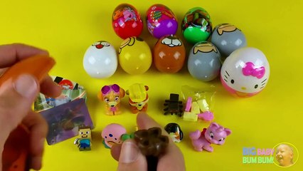 20 Surprise Eggs Hide & Seek Game (Hello Kitty, Paw Patrol, Dora the Explorer)