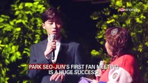 PARK SEO-JUN'S FIRST FAN MEETING IS A HUGE SUCCESS!
