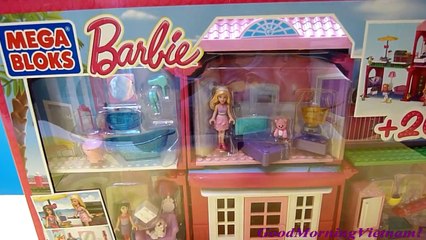 Lego Lắp Ghép Nhà Búp Bê Barbie Mega Blocks Barbies House(Bí Đỏ)