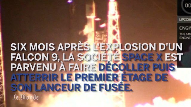 SpaceX décolle puis réussit à atterrir sans accident