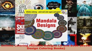 PDF Download  Infinite Coloring Mandala Designs CD and Book Dover Design Coloring Books PDF Online