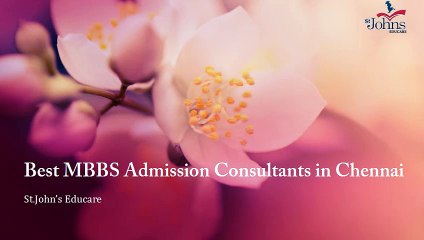 Best MBBS Admission Consultants in Chennai