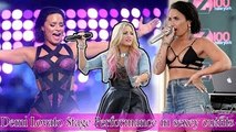 Demi Lovato Stage Performance In Sexy Outfits - View PICS