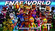 [FNAF WORLD] Final Teaser! All FNaF World Animatronics Five Nights at Freddys RPG