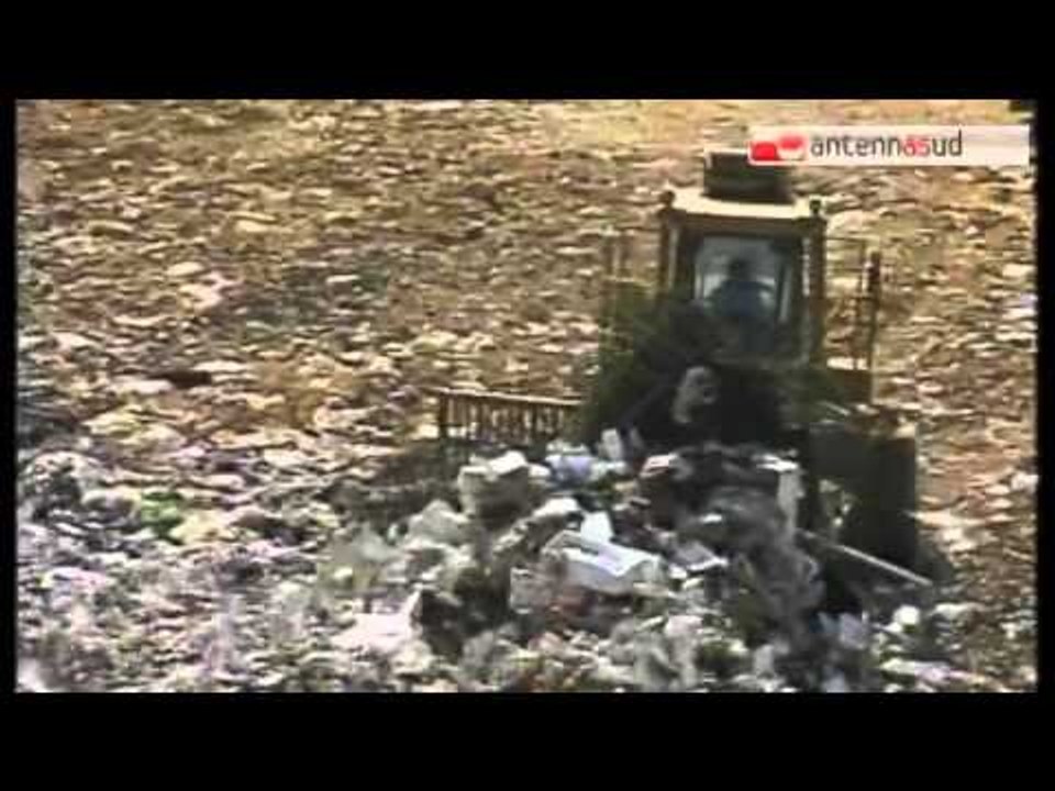 Tg Antenna Sud - In Puglia i rifiuti di altre regioni del Sud