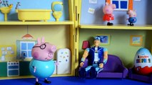 george pig Peppa Pig Episode Lazy Town Sportacus Special Kinder Surprise Egg Story AMAZING