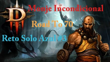 Diablo 3 Ros, Monje Incondicional, Reto Solo Azul #3