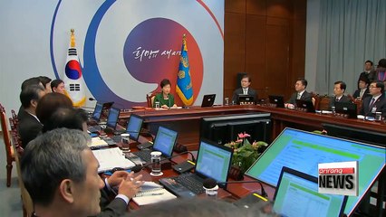 President Park calls for continued reforms at last Cabinet meeting of year