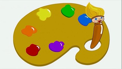 Учим цвета с малышом: мультик Кисточка Петти ЗЕЛЕНЫЙ цвет