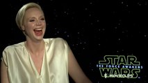 Star Wars: The Force Awakens - Exclusive Gwendoline Christie Interview (2015) HD