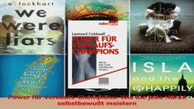 Download  Power für VerkaufsChampions Wie Sie jede Hürde selbstbewußt meistern PDF Online