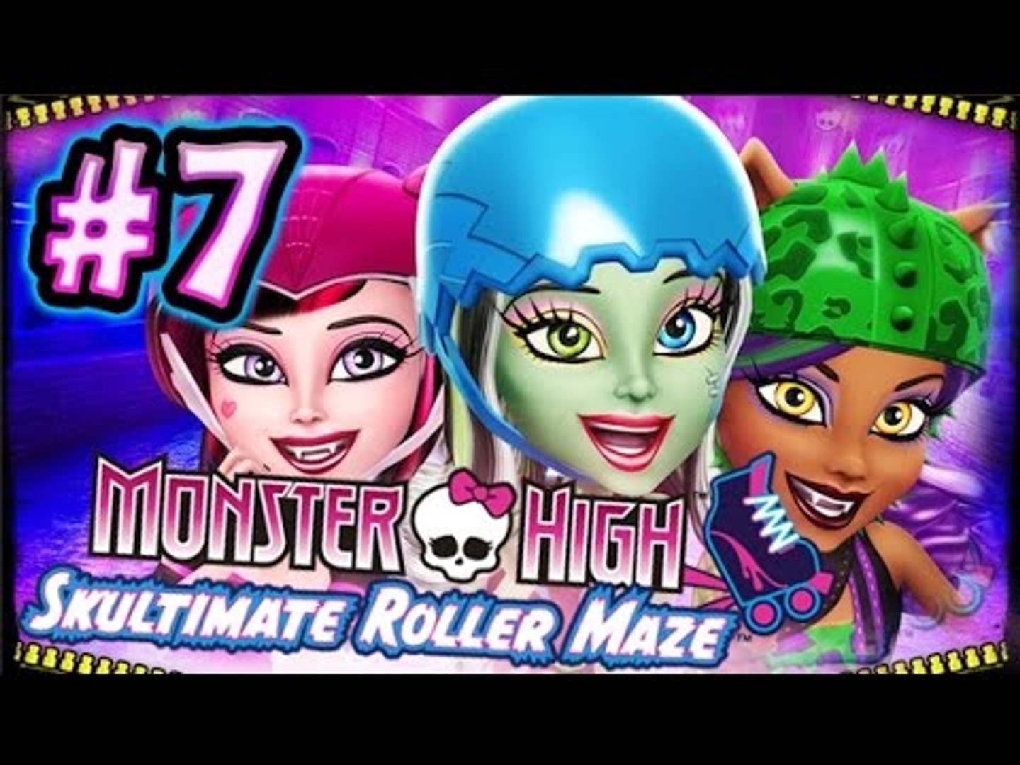 ☆ Monster High: Skultimate Roller Maze Walkthrough Part 7 (Wii, 3DS, DS)  Full Gameplay ☆