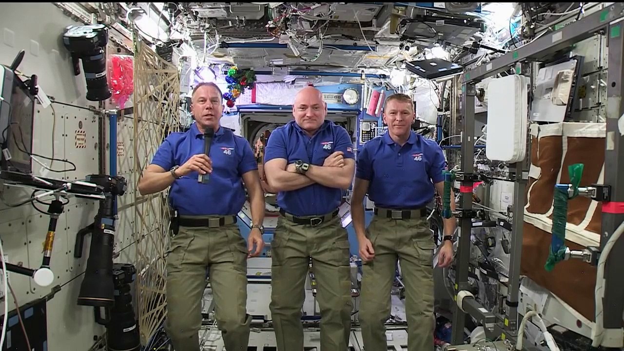 Happy Holidays from The International Space Station