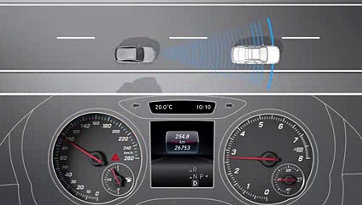 Mercedes-Benz TV - A-Class - COLLISION PREVENTION ASSIST PLUS.