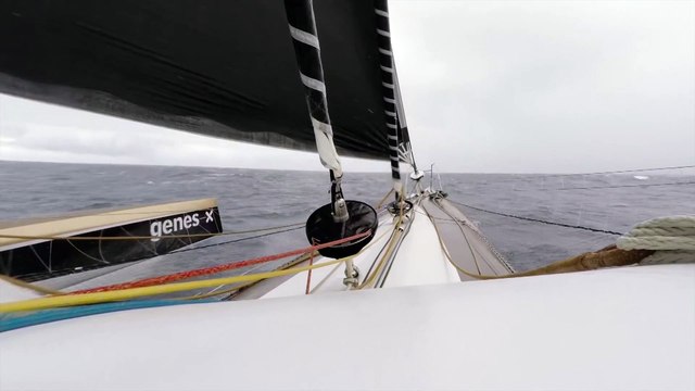 Trophée Jules-Verne. Jour 29 à bord de Spindrift 2