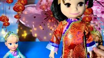 It's a Small World Doll CHINA Frozen Toddler Elsa Anna Disney Store Dolls After All Review Videos