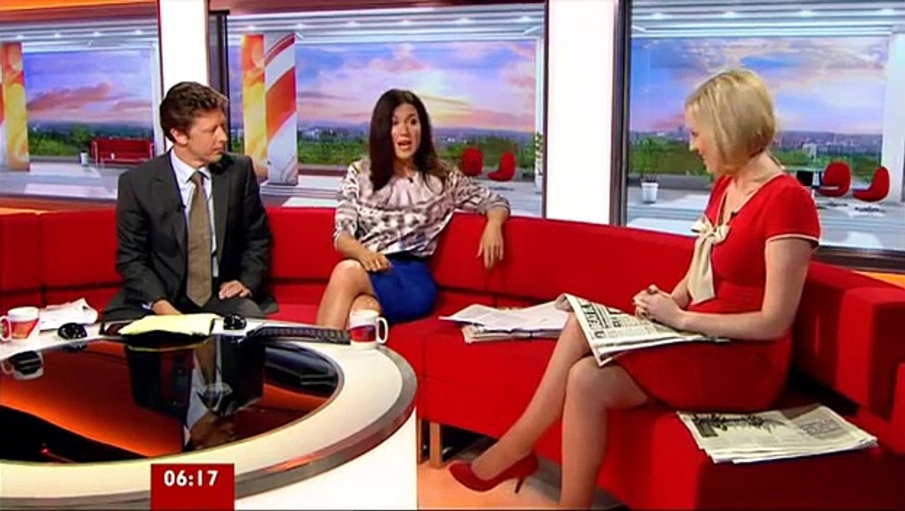 STEPH McGOVERN: Volupta : BUSINESS on BREAKFAST 03 Oct.2012 Autumns Red