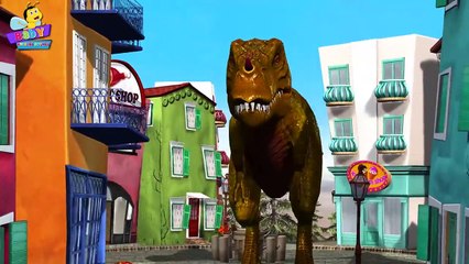 Finger Family Dinosaur Family Rhymes | Animals Cartoon Finger Family Rhymes for Children