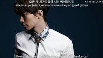 Junho - Can't Let You Go [Korean ver.] [ENG SUB Hangul Romanized Lyrics]