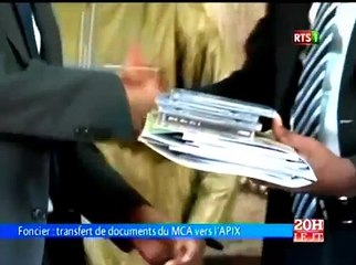 Foncier ׃ transfert de documents du MCA vers l'APIX